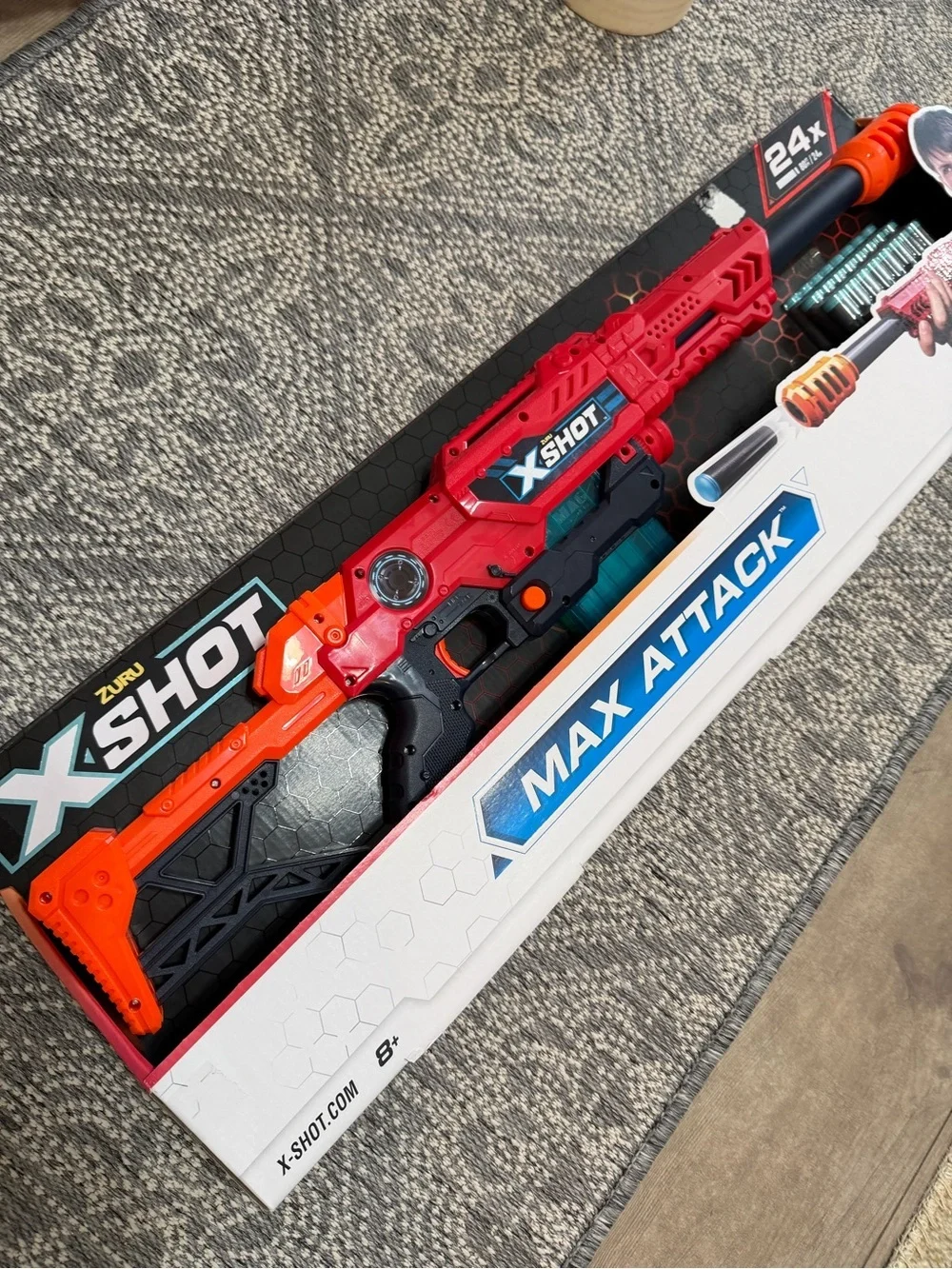 New Zuru X-Shot Max Attack Foam Dart Gun